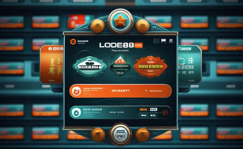 Giao diện app LODE88 trên điện thoại hiển thị 5 sảnh game năng động trẻ trung